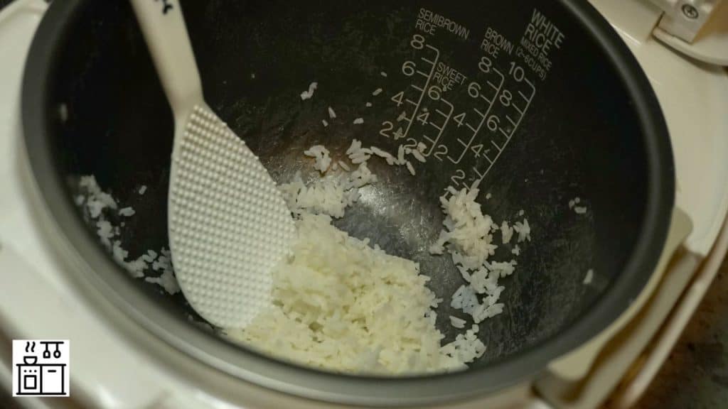 Image of a rice cooker ready for a wash