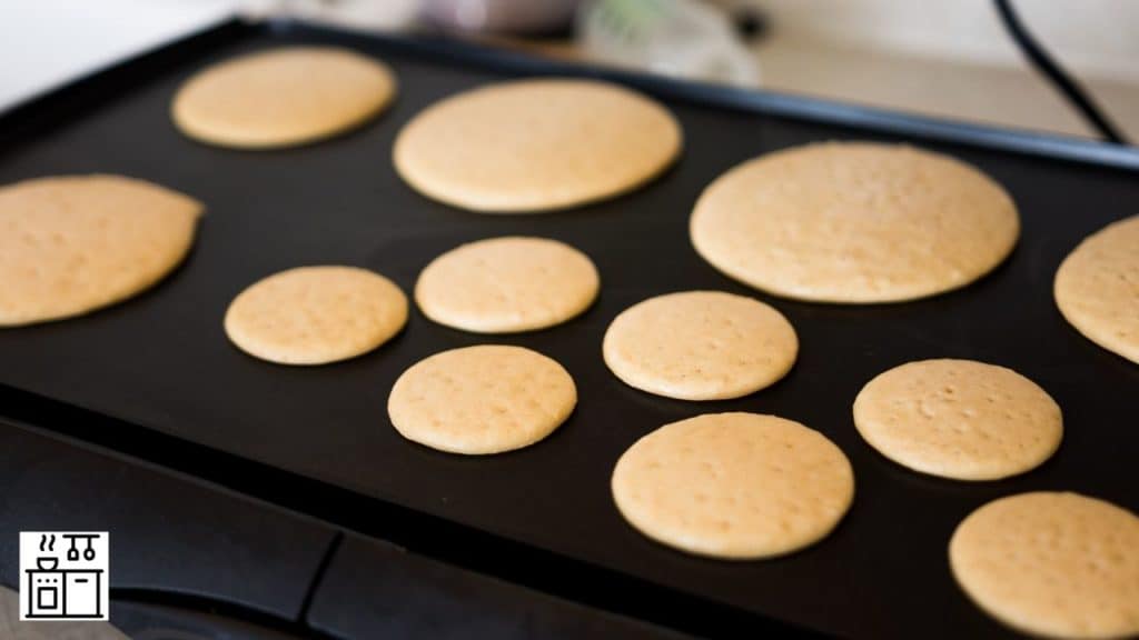 Image of food being made on a griddle
