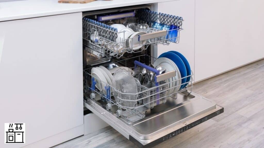 Image of a dishwasher of standard size