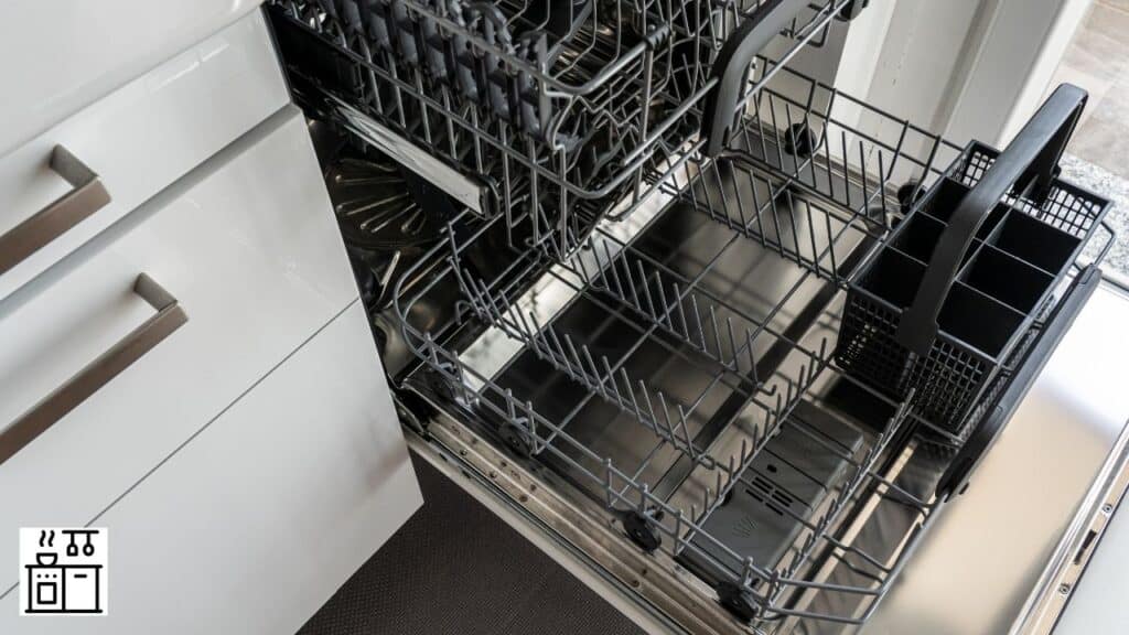 Image of an empty dishwasher