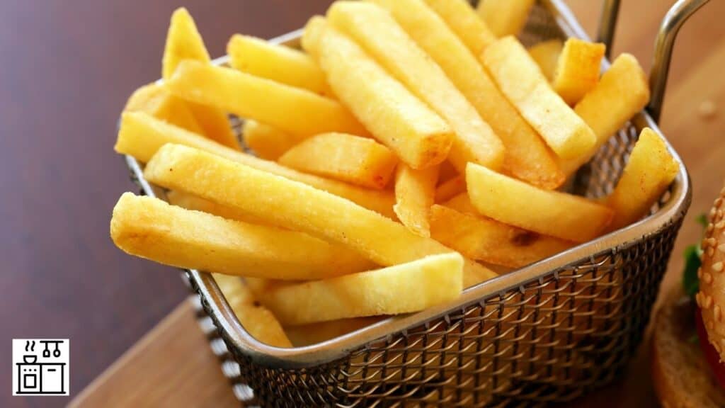 French fries to be fried in olive oil