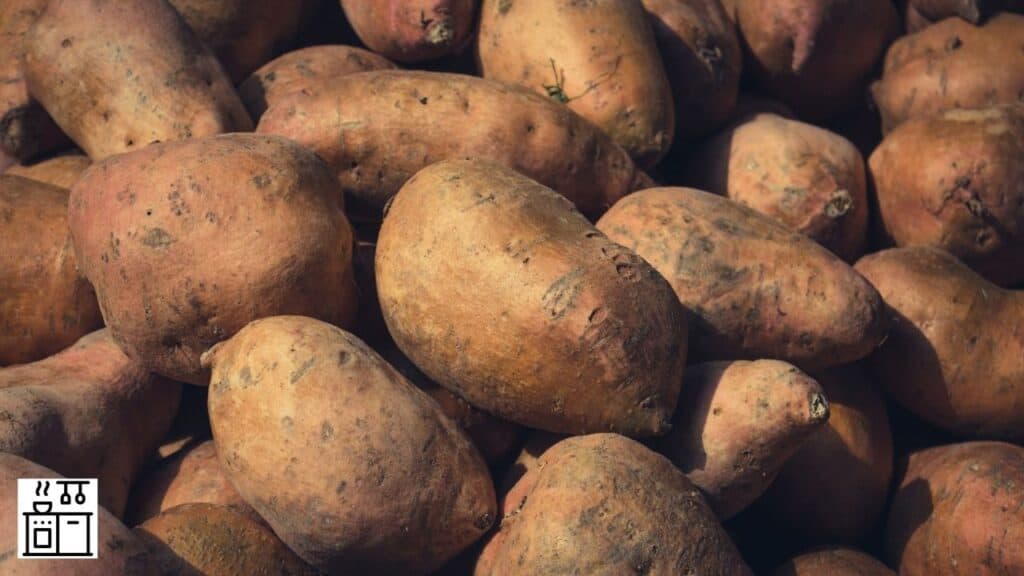 Sweet potatoes that have lasted long