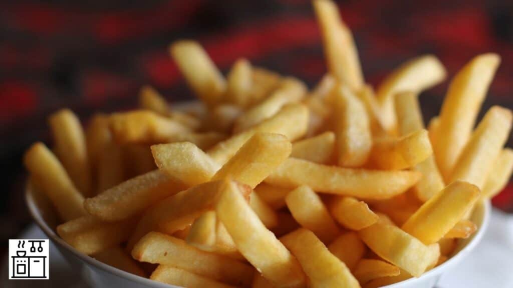 Broiled French fries