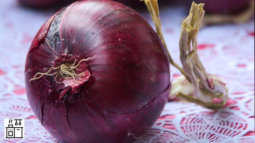 Burgundy onion