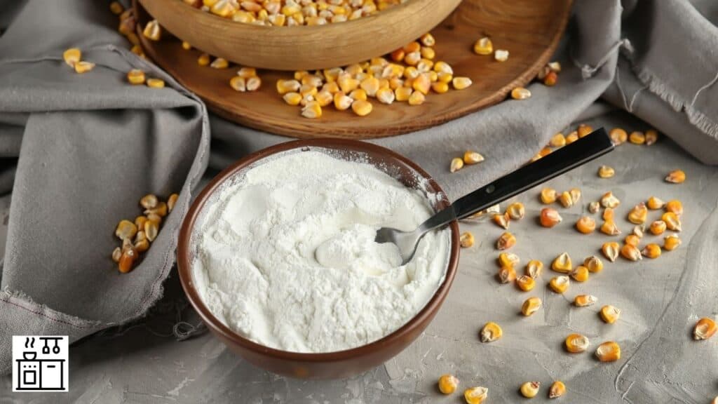 Cornstarch bowl on a table