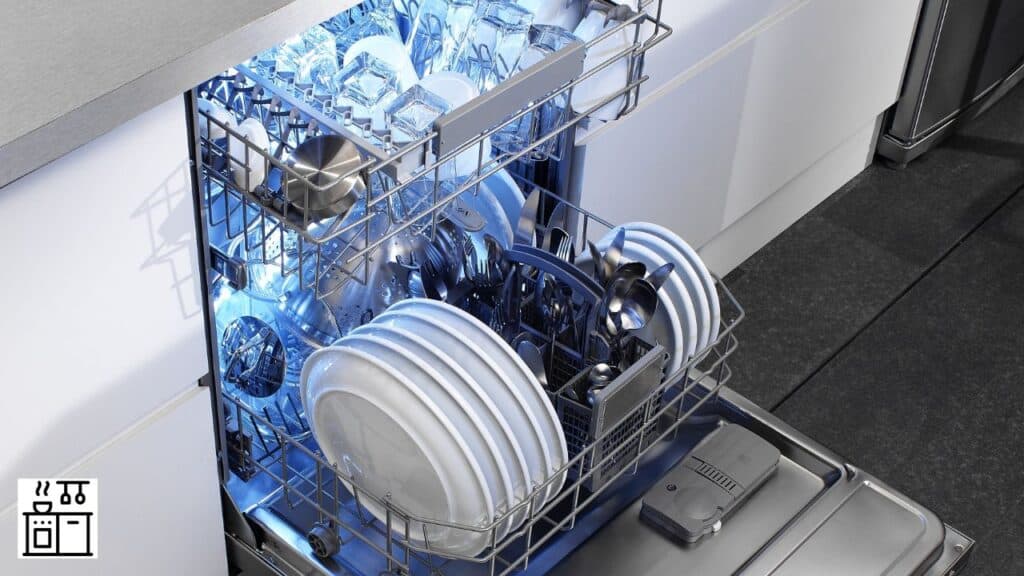 Dishwasher that operates with hot water