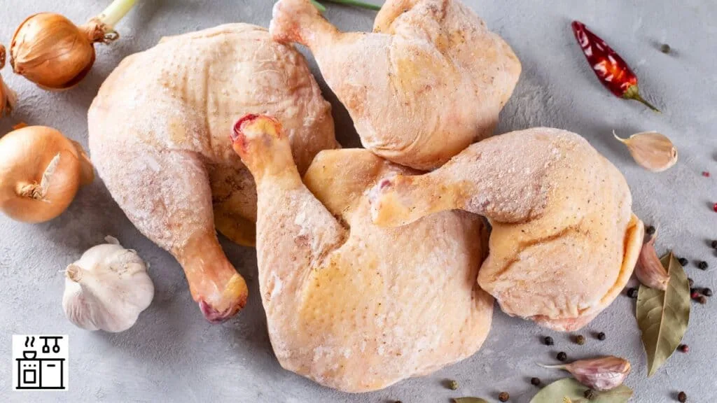 Frozen chicken