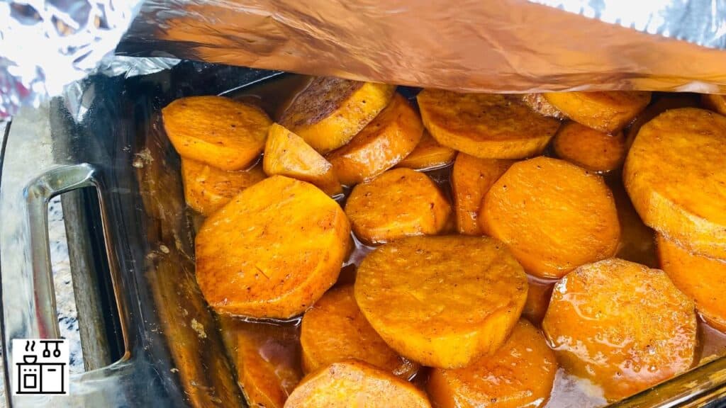 Candied yams made in advance