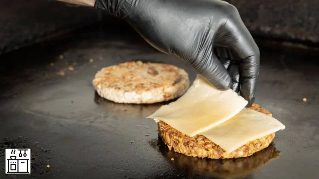Griddle at steady temperature