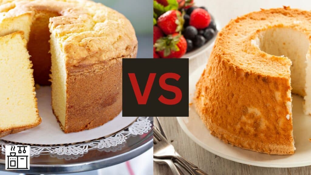 Pound cake vs. Angel Food cake