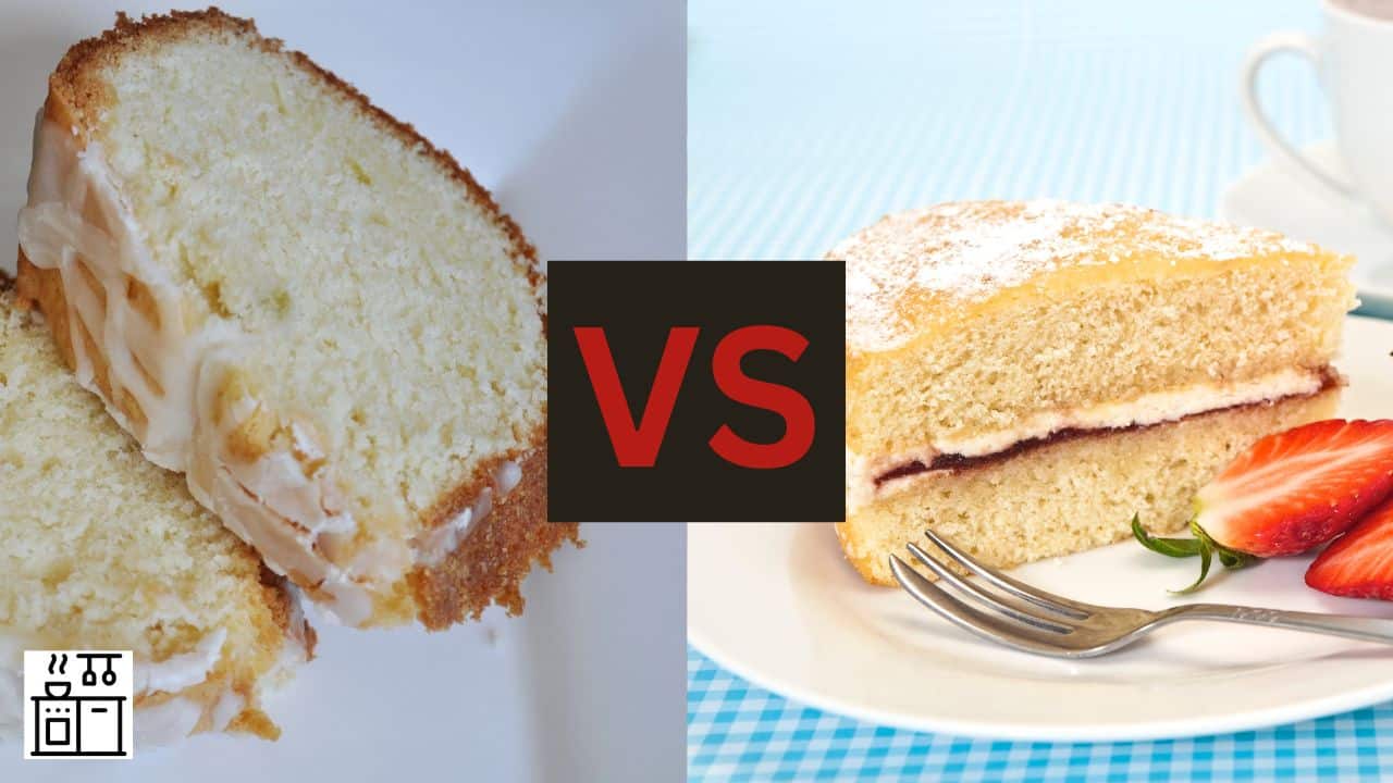 Pound Cake vs. Sponge Cake (Differences Explained)