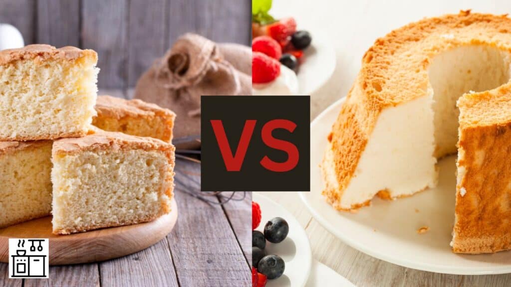 Sponge Cake vs. Angel Food Cake